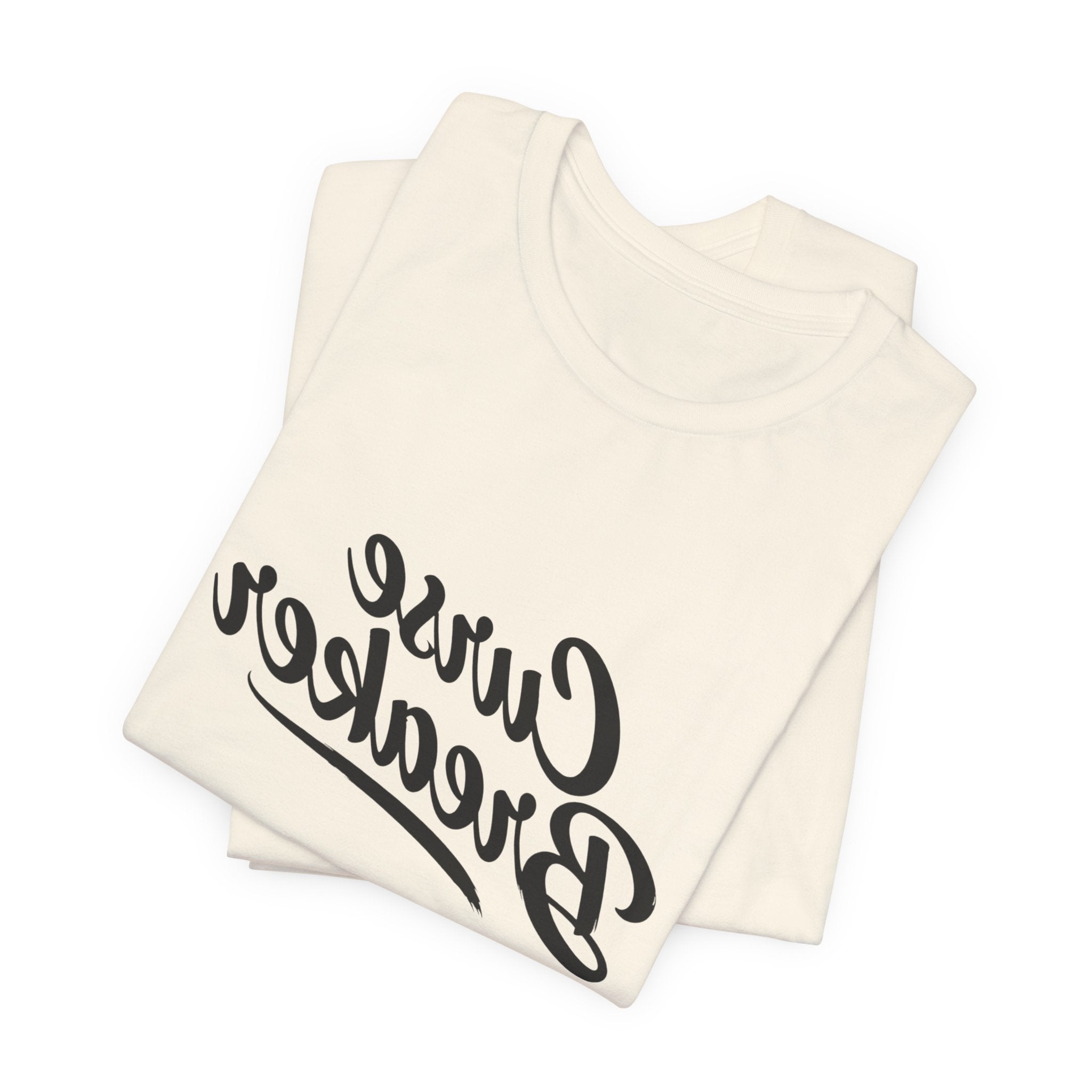 "Curse Breaker" Retro Selfie Script Graphic Tee