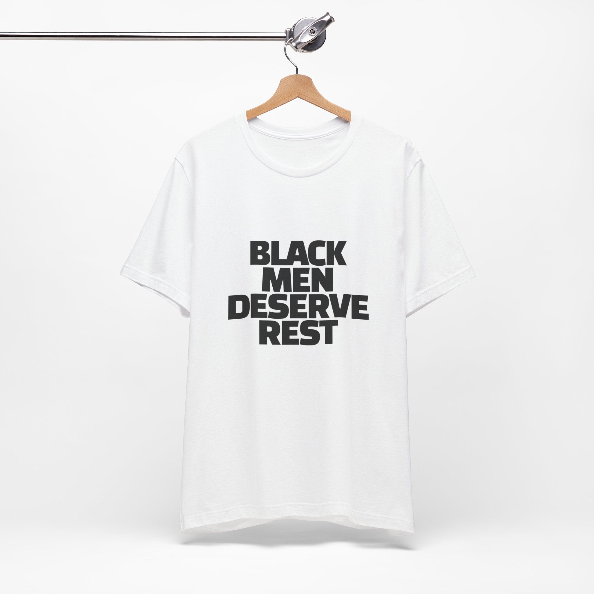 "Black Men Deserve Rest Graphic Tee