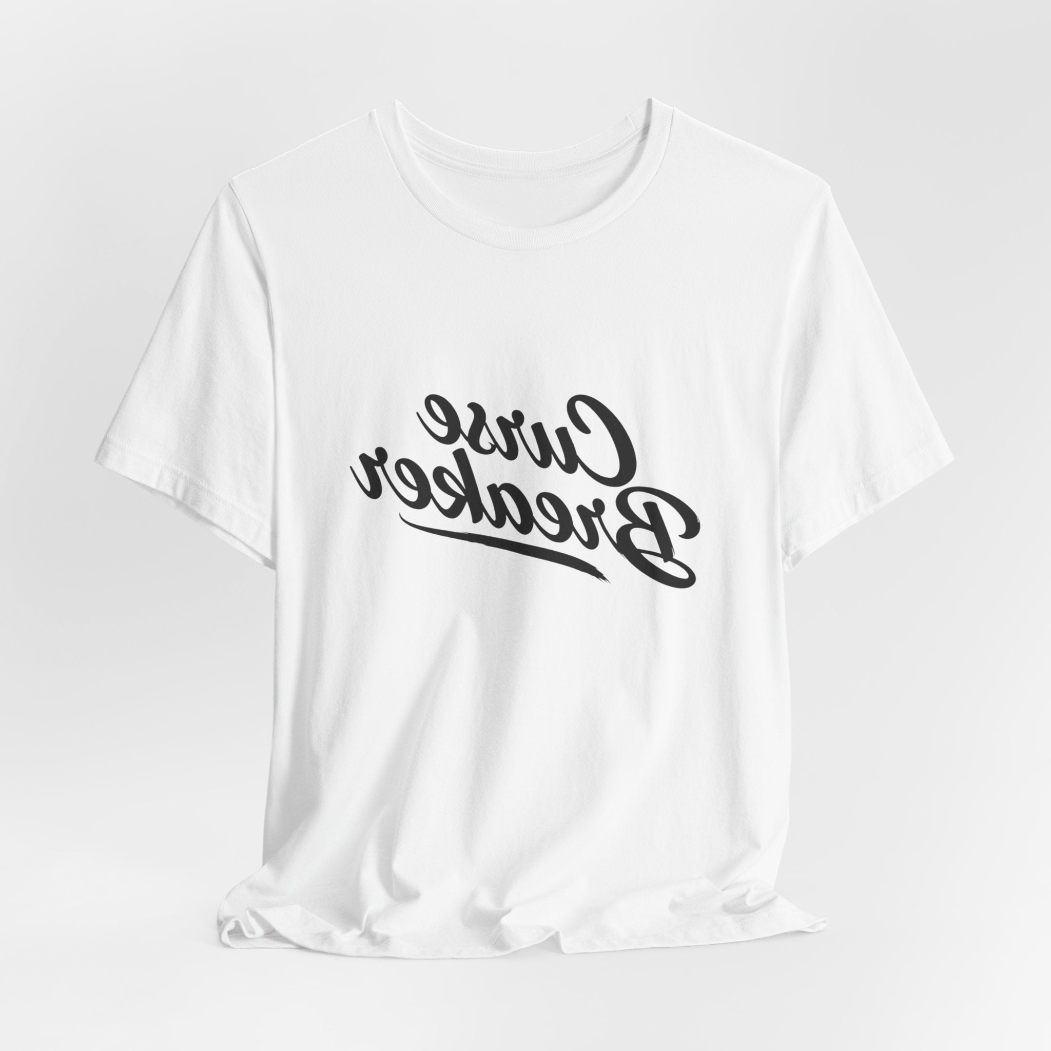 "Curse Breaker" Retro Selfie Script Graphic Tee