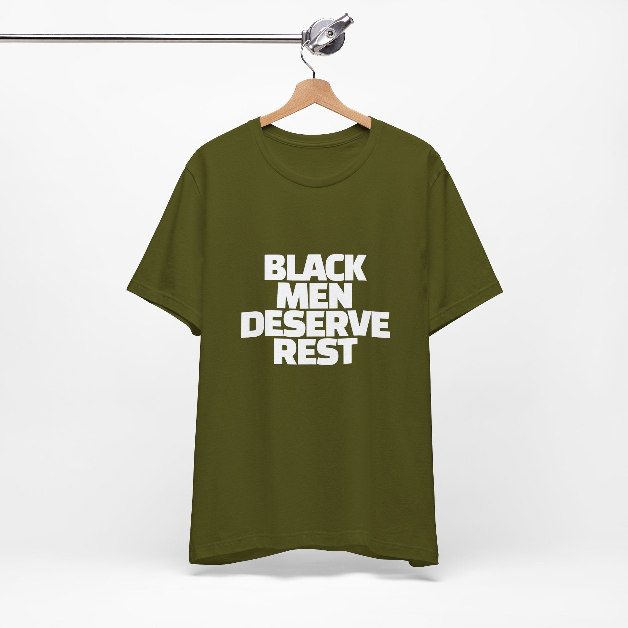 "Black Men Deserve Rest Graphic Tee