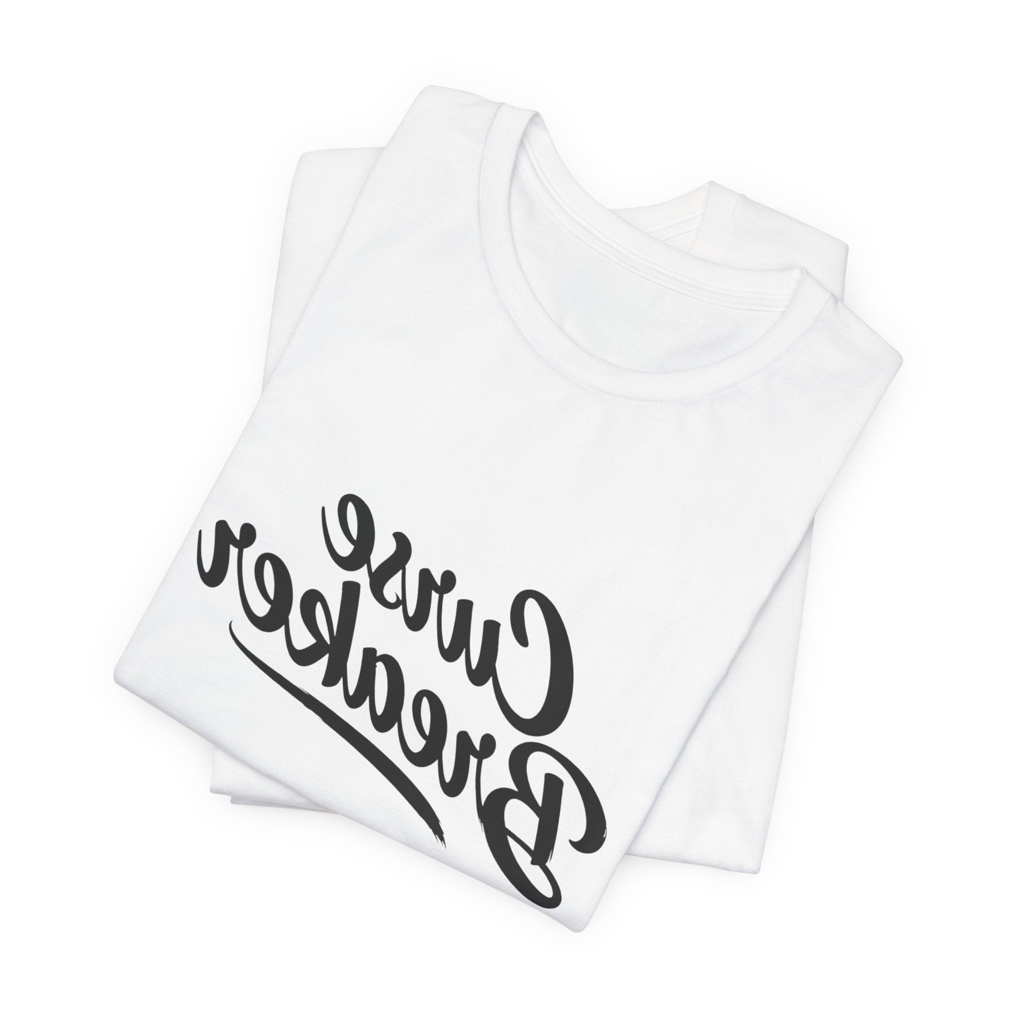 "Curse Breaker" Retro Selfie Script Graphic Tee